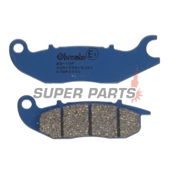 Накладки -BREMBO- 07GR03CC, Derbi Mulhacen 125 / Terra 125 / Terra Adventure 125 (2007-2008)