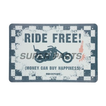 Табела за гараж -OXFORD- Ride Free, 200x300mm