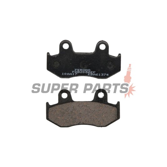 Накладки -FERODO- FDB2086EF, Suzuki AN Burgman 400 / 400S 1999-2005