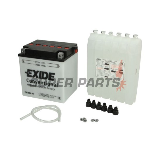 Акумулатор -EXIDE- YB30L-B, 30Ah 12V