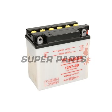 Акумулатор -YUASA- 12N7-4B, 7Ah 12V