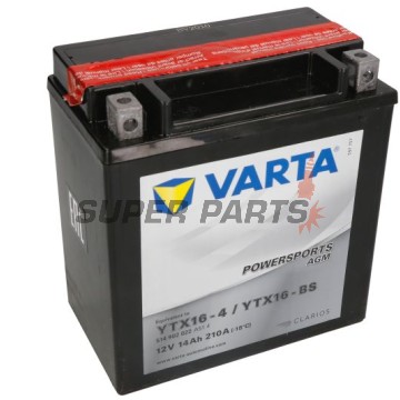 Акумулатор -VARTA- YTX16-BS, 14Ah 12V