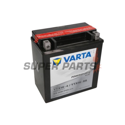 Акумулатор -VARTA- YTX16-BS, 14Ah 12V