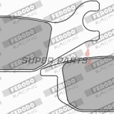 Накладки -FERODO- FDB2143EF, Honda CBR 125R 2004-2012, XL 125V Varadero 2001-2007