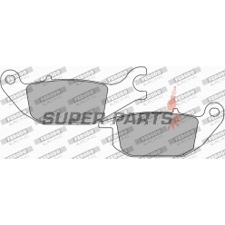 Накладки -FERODO- FDB2143EF, Honda CBR 125R 2004-2012, XL 125V Varadero 2001-2007