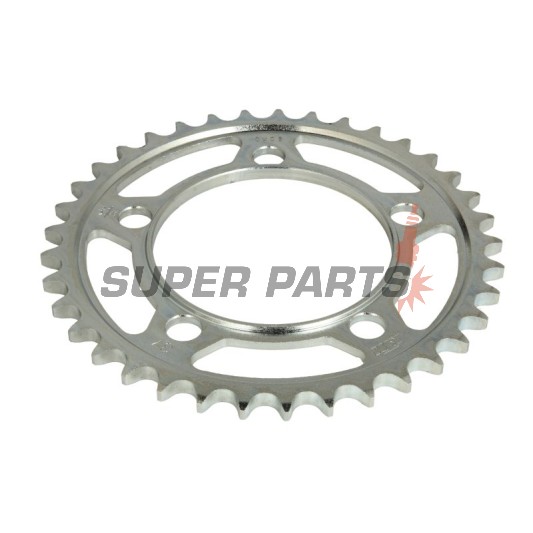 Заден пиньон -JT- JTR898,37, 37 зъба, стоманен, KTM Duke 1000 2005-2009, RC8 1190 2008-2015, SM 990 2009-2013, SMR 990 2011, Super Duke 990 2005-2013, Supermoto 950 2005-2010, Supermoto 990 2005-2011