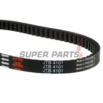 Ремък -JT- JTB4101, 774x17.7mm, Aprilia Scarabeo 100 2000, Benelli K2 100 1998-2000, Naked 100 2001-2002, Pepe 100 2001, Italjet Millenium 100 2001-2003, MBK Booster 100 1999-2001, Nitro 100 2000-2002
