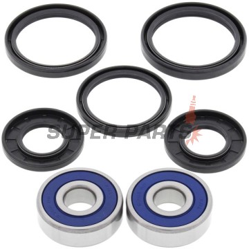 Колесен лагер комплект -ALL BALLS- Honda CB 300 2015-2018, CBR 250 2011-2013, CBR 300 2015-2020, VT 125 1999-2008, Kawasaki KX 250 1976, KZ 440 1980-1983, Suzuki GW 250 2012-2017, Yamaha FJ 600 1984-1985, FZ 600 1986-1988