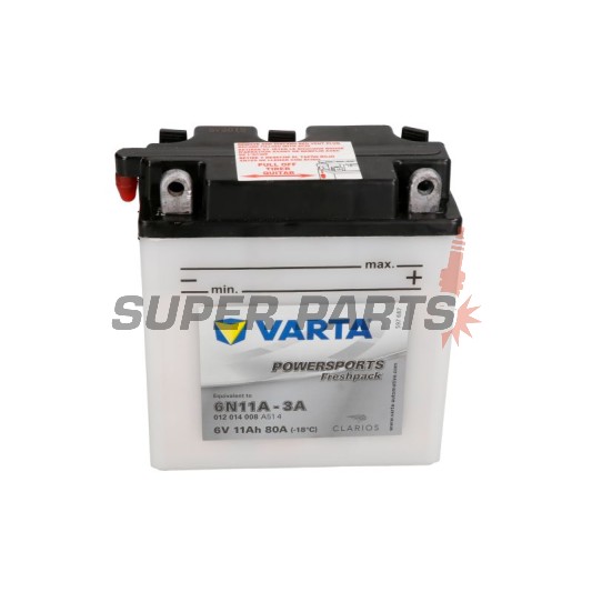 Акумулатор -VARTA- 6N11A-3A, 11Ah 6.0V