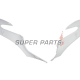 Предни странични пластмаси -POLISPORT- бели, KTM EXC, EXC-F, SX, SX-F, XC, XC-F 125-450 2019-2023