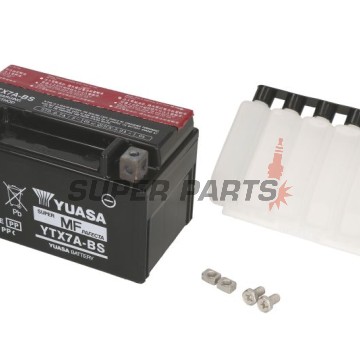 Акумулатор -YUASA- YTX7A-BS, 6Ah 12V