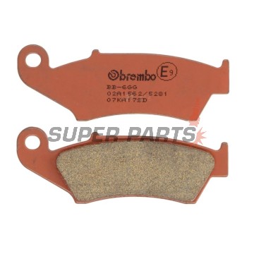 Накладки -BREMBO- 07KA17SD, Honda CR/CRF/XR/XL Transalp/Africa Twin, Kawasaki KX/KLX/KDX, Suzuki DR-Z/RM/RM-Z, Yamaha WR/YZ, Gas Gas EC/MC, Aprilia RXV/MXV, Beta RR 400/450/525