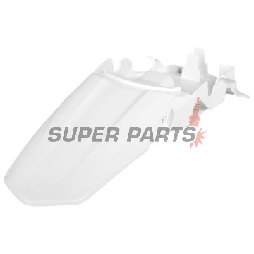 Заден калник/опашка -POLISPORT- бял, HONDA CRF 110 2013-2018