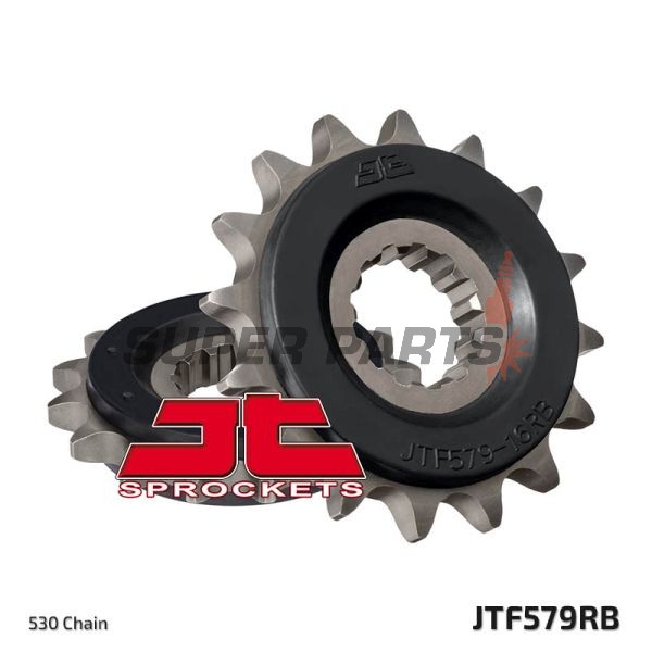 Преден пиньон -JT- JTF579,18, 18 зъба, Yamaha FJ 1100 1984-1985, FJ 1200 1986-1996, FZ1 1000 2006-2015, FZS 1000 2001-2005, MT-01 1670 2004-2011, RD 500 1984-1987, RZ 500 1984, XJR 1200 1995-1998, XJR 1300 1998-2017