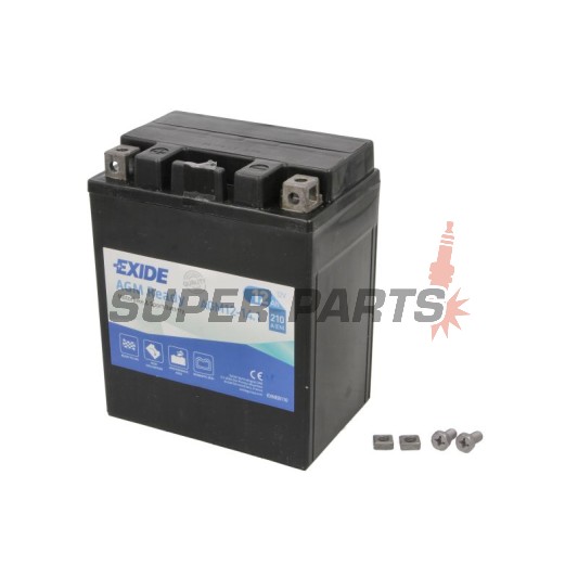 Акумулатор -EXIDE- YTX14AH-BS READY, 12Ah 12V