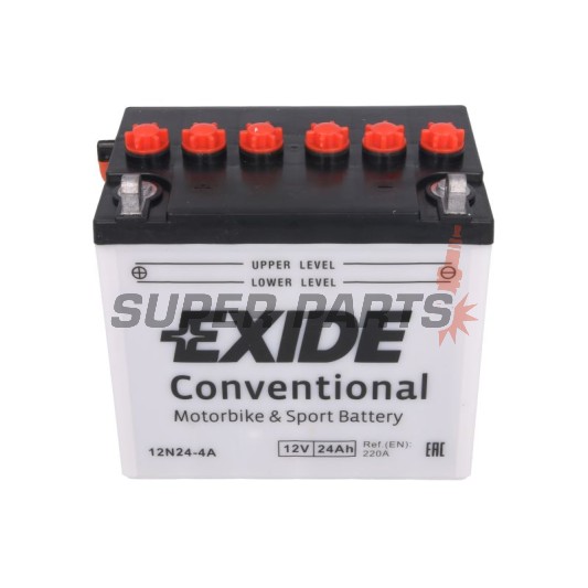 Акумулатор -EXIDE- 12N24-4A, 24Ah 12V