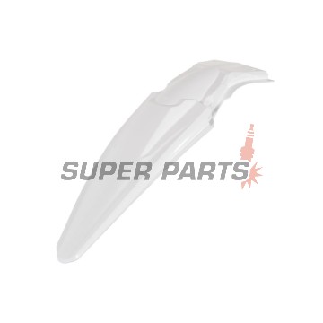 Заден калник/опашка -POLISPORT- бял, KAWASAKI KX 250/450 2019-2023