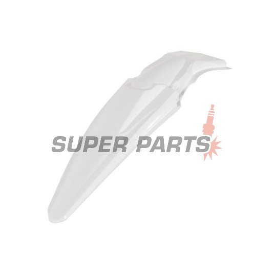 Заден калник/опашка -POLISPORT- бял, KAWASAKI KX 250/450 2019-2023