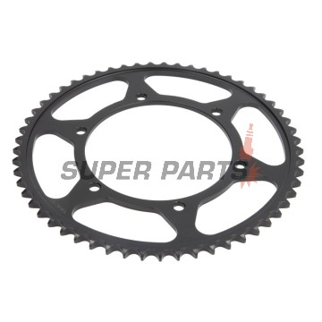 Заден пиньон -JT- JTR1847,57, 57 зъба, стоманен, Yamaha FZR 250 1989, FZR 400 1988-1995, SRX 600 1990-1994, TDR 125 1993-2002, TZR 125 1996-2000, TZR 80 1996, XT 250 2008-2018