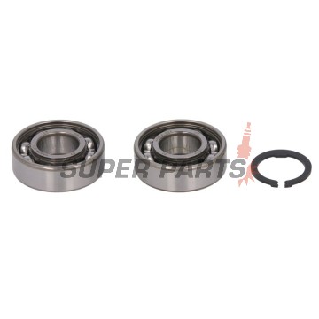Комплект лагери скоростна кутия -HOT RODS- KTM 50 SX (06-08); 50 SX PRO JR (02-05); 50 SX PRO SR (02-05)