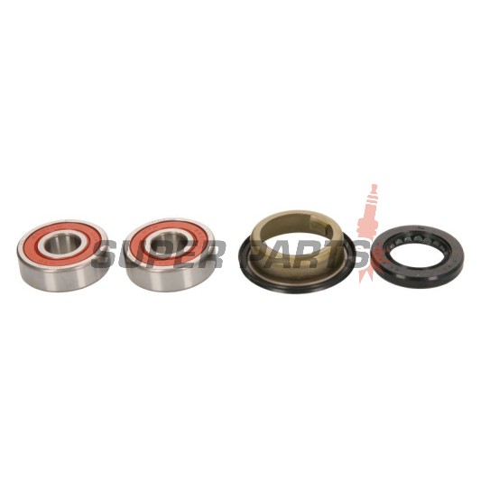 Колесен лагер комплект -TOURMAX- Honda CB 450 1982-1986, Honda CB 500 1994-1996, Honda CN 250 1991-1999, Honda FES 125/150 1998-2002, Honda NES 125 2000-2007, Honda NES 150 2000-2006, Honda NSS 250 2001-2004, Honda SH 100 1996-2001