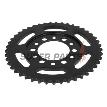 Заден пиньон -JT- JTR1842,45, 45 зъба, стоманен, Yamaha AG 200 1984-1994, DT 125 1974, 1976-1977, DT 175 1974-1977, 1979-1981, TW 125 1998-2004, TW 200 1989-2018, TW 225 2002-2006, XT 125 1982-1987, XT 200 1982-1983, XT 350 1985-2000