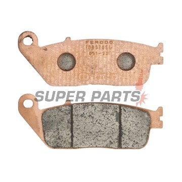 Накладки -FERODO- FDB570ST, Honda CB 500F / CBR 500R / Rebel 500, NSS Forza 125 / 300 2013-2019