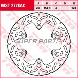 Спирачен диск -TRW- MST272RAC, 230mm, KTM Duke 125 / 200 / 390 + RC 125 / 200 / 390 / 390 R (2012-2020)
