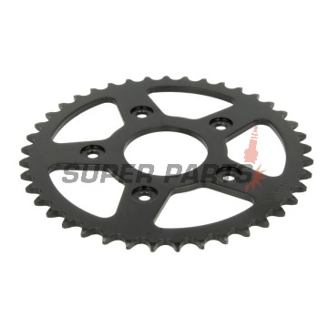 Заден пиньон -JT- JTR701,41, 41 зъба, стоманен, Aprilia AF1 125 1993-1994, RS 125 1993-2007, Tuareg 125 1989-1990, Cagiva Mito 125 1990-2010, N1 125 1997-1999, Raptor 125 2003-2010, River 600 1994-1999, Supercity 125 1991-1999