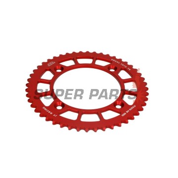 Заден пиньон -JT- JTA215,48RED, 48 зъба, червен, алуминиев, Betamotor RR 450 2013-2014, RR Enduro 450/498 2013, Honda CR 80 1985-2007, CR 85 2003-2007, CRF 150 2007-2021
