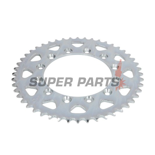 Заден пиньон -JT- JTR245/2,48, 48 зъба, стоманен, Gilera RC 600 1989-1992, Honda CB 250 1982-1984, 1996-2001, NSR 250 1986-1987, NX 250 1988-1990, VTR 250 1998, 2009-2012, VTZ 250 1988, XL 350 1984-1987, XL 500 1979-1981, XL 600 1983-1987