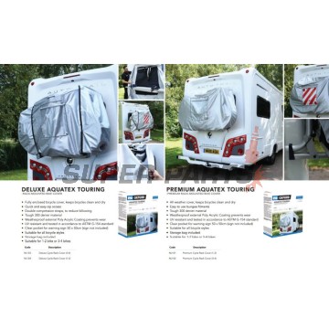 Покривало за велосипеди -OXFORD- Aquatex Touring Deluxe, за 3-4 велосипеда