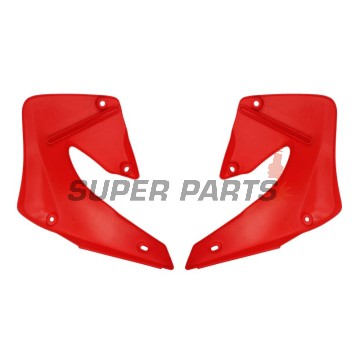 Предни странични пластмаси -POLISPORT- червени, HONDA CR 125/250 2000-2001