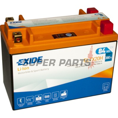 Акумулатор -EXIDE- ELTX20H, 84Wh (7Ah), 12V, Lithium-ion