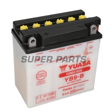 Акумулатор -YUASA- YB9-B, 10Ah 12V