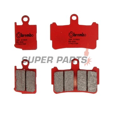 Накладки -BREMBO- 07HO37SA, Honda VFR 1200F / VFR 1200F DCT V4