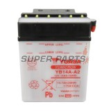 Акумулатор -YUASA- YB14A-A2, 15Ah 12V