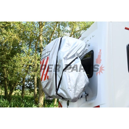 Покривало за велосипеди -OXFORD- Aquatex Touring Deluxe, за 1-2 велосипеда
