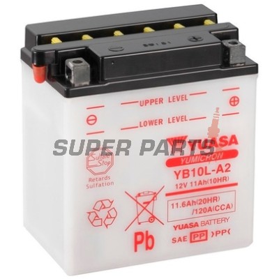 Акумулатор -YUASA- YB10L-A2, 12Ah 12V