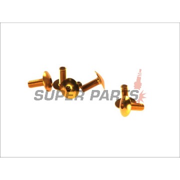 Болтове комплект -VICMA- M6х15mm, златисти, 6бр
