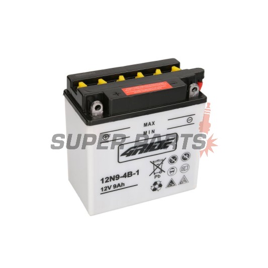 Акумулатор -4 RIDE- 12N9-4B-1 4RIDE, 9Ah 12V