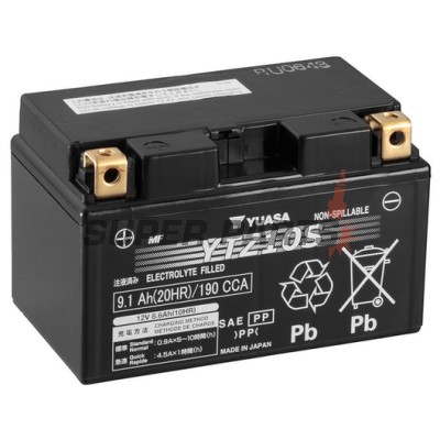 Акумулатор -YUASA- YTZ10S, 9Ah 12V