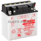 Акумулатор -YUASA- YB16CL-B, 20Ah 12V