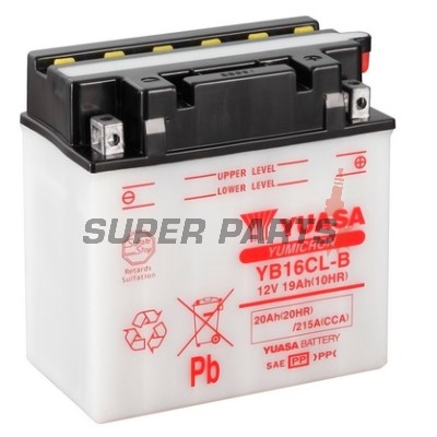 Акумулатор -YUASA- YB16CL-B, 20Ah 12V