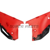 Задни странични пластмаси -POLISPORT- червени, HONDA CRF 250/450 2021-2023
