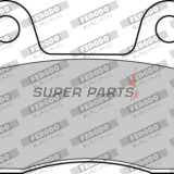 Накладки -FERODO- FDB2119EF, Honda CH125 Spacy, PS125i/150i, SES125/150 Dylan; Suzuki AN250/400 Burgman (1983-2013)