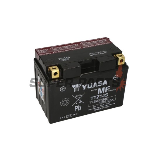 Акумулатор -YUASA- TTZ14S, 12Ah 12V