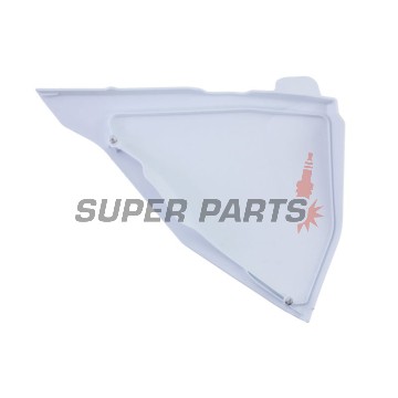 Капак/пластмаса въздушен филтър -POLISPORT- бял, KTM EXC, SX, SX-F, XC 125-450 2019-2023