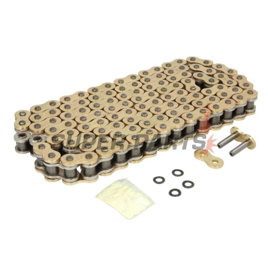 Верига -JT- JTC530Z3GS114RL, размер 530, 114 звена, двойно усилена, златна