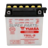Акумулатор -YUASA- YB5L-B + ELEKTROLIT, 5Ah 12V